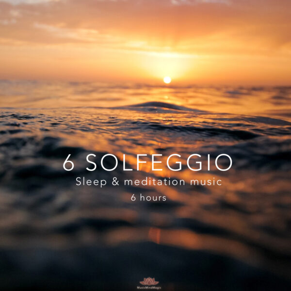 golden ocean serving as cover for 6 Solfeggio Frequencies