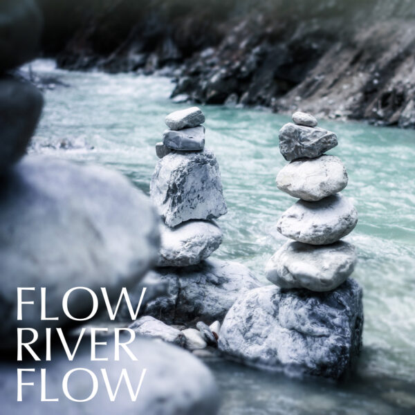 piled stones at green river Instrumental relaxing piano music